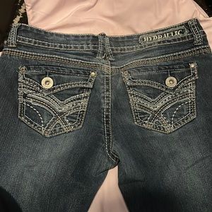 hydraulic jeans, size 9/10.